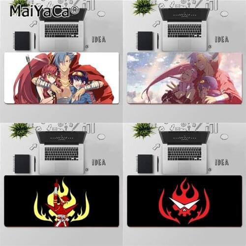 Maiya High Quality gurren lagann DIY Design Pattern Game mousepad Rubber Computer Gaming mousepad