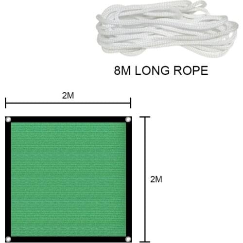 Green Encrypted Sun Shading Net Outdoor Sunshade Net Garden Shelter Canopy Succulent Plant Gazebo Balcony Shade Netting Cloth