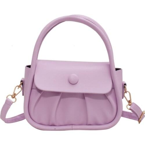 2021 Summer Pleated Handlebags For Women PU Cloud Bags Leisure Armpit Bag Shopping Shoulder Bags Geometry Square Handbag Female