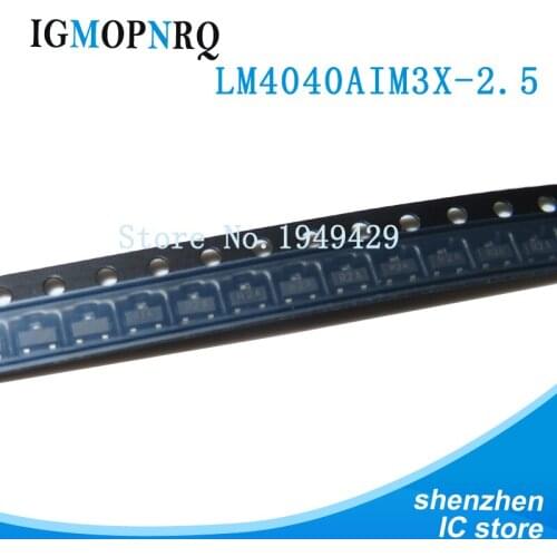 10pcs LM4040AIM3X-2.5 SOT23 LM4040AIM3X SOT-23 LM4040 LM4040A new