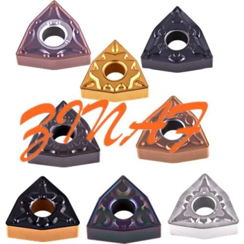 10pcs WNMG080404 WNMG080408 Carbide Insert for MWLNR External Turning Tool WNMG R-S/L-S Blade Stainless Steel Cutter CNC Lathe