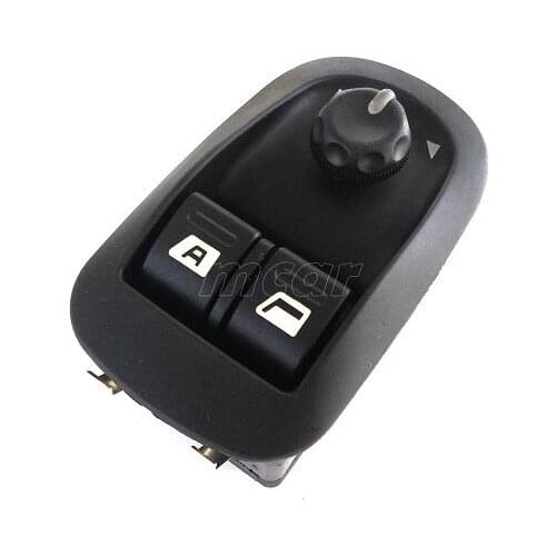 6554.WA 6554WA LHD Electric Power Window Master Lifter Control Switch Push Button Panel For Peugeot 206 207 306 Citroen Jumpy C