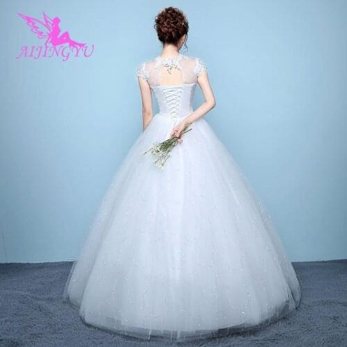 AIJINGYU dresses gowns long bride dress wedding belt WK788