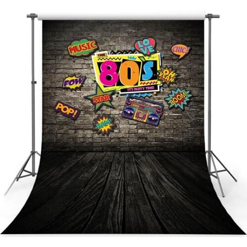 Black brick wall photography background 5x7 color graffiti wall boom backdrops for boys photos back drops for photography custom