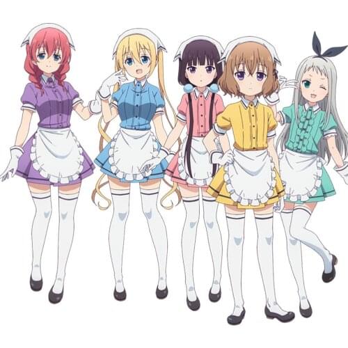 Blend S Kanzaki Hideri Coffee Maid Sakuranomiya Maika Cosplay Costume Japanese Anime Uniform Suit Outfit Clothes