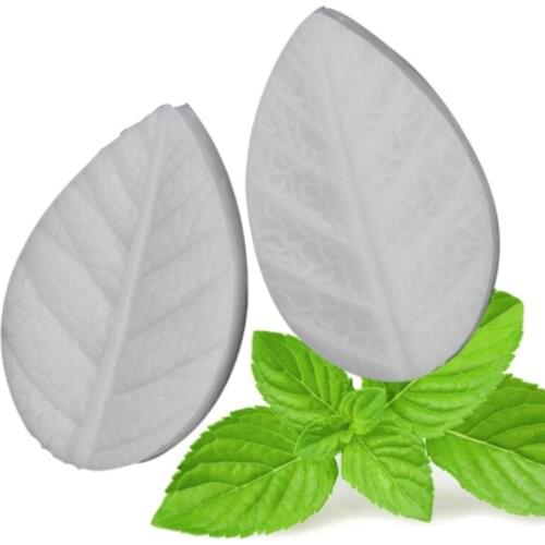 Rose leaf Silicone Mold Fondant Cakes Decorating Tools Silicone Mold Sugarcraft Chocolate Baking Tools For Cakes Gumpaste Form