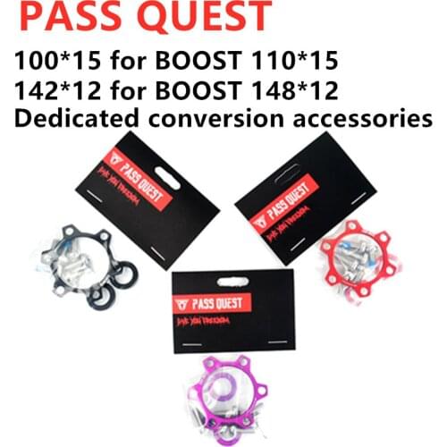 PASS QUEST BOOST hub drum specification conversion 100 to 110*15MM converter / piece / seat conversion gasket washer