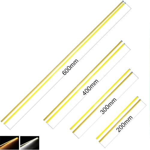 5PCS/lot Big Promotion 10W 20W COB LED Light 20CM 30CM 40CM 60CM Long Strip Lamp 12V Bulb DIY 12V Work Decor Lighting LED strip