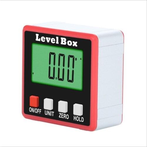 GOXAWEE Electric Digital Protractor Angle Ruler Inclinometer Universal Bevel 360 Degree Level Magnetic angle Measurement goniome
