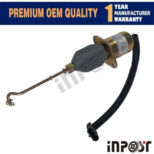 In Stock Stop Solenoid Valve For SA-3999-12 12V 1752ES RSV For Cummins SA-4014-12