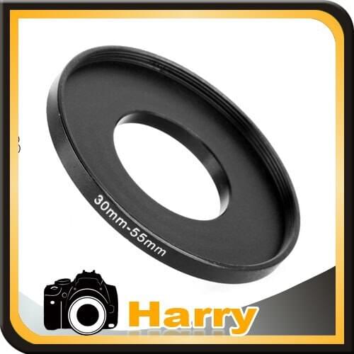 1pcs Metal Step Up Rings Lens Adapter Filter 30mm-55mm 30 to 55mm Camera