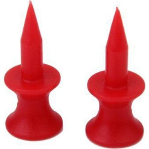 100Pcs/Park 31mm 1.2" Plastic Castle Step Grad Golf Tees Bulk Golfer Accessories High Quality