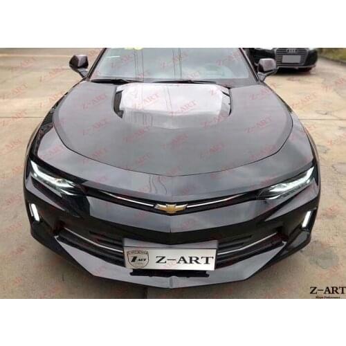 2016-2019 Z-ART for Camaro engine bonnet steel engine hood for Camaro carbon fiber engine cover