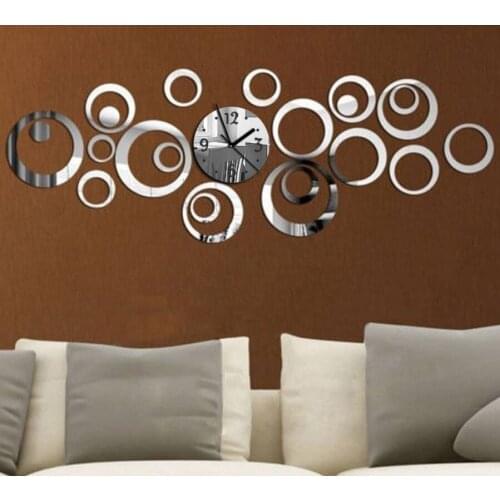 Special Offer Watch Horloge Wall Clock Modern Design Vintage Large Decorative DIY Reloj Pared Quartz Living Room 3D