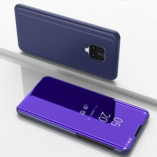 2020 news For xiaomi redmi note 9s case note 9 pro max mirror surface PC leather For redmi note 9 pro case