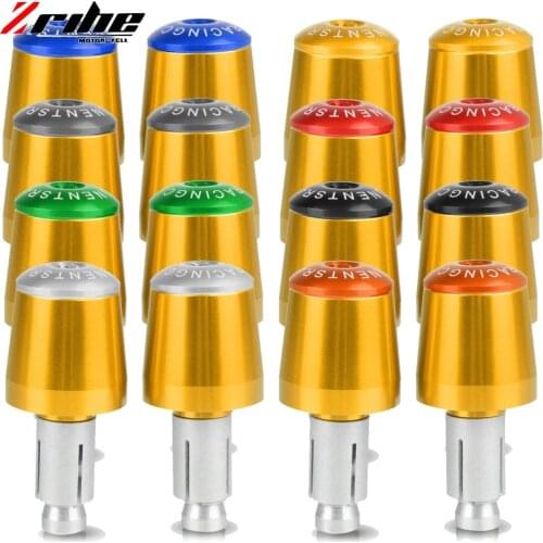 7/8" 22mm Universal Motorcycle Handle Bar End Grips Handlebar Ends Cover For Yamaha R1 R6 FZ Motocross Grip Cap Plug Slider