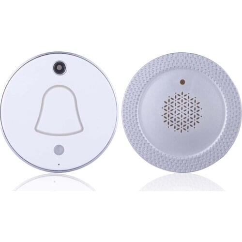 ES-MLA1 Wireless Digital Smart Camera Doorbell 2 Mega Pixel Visitor Record No Wiring Required Free Cloud Storage