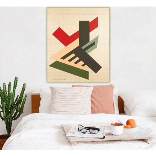 Frank Stella《Parzeczeu》Canvas Art Oil Painting Minimalism Artwork Poster Picture Backdrop Wall Hanging Decor Home Decoration