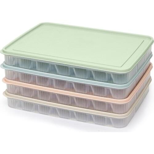 Refrigerator Crisper Food Dumpling Making Tool Tray 1 Layer Domestic Refrigerator, Frozen Dumpling Storage Box
