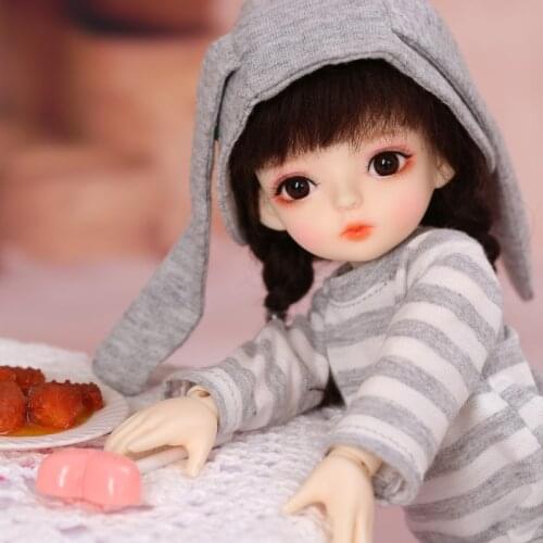 BambiCrony Vanilla BJD SD Resin Doll 1/6 Body Model Girls Boys Toys Eyes High Quality Gifts For Birthday Or Christmas