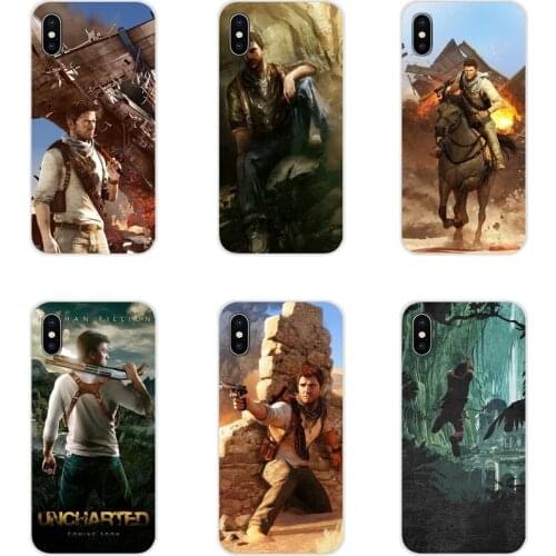 For Samsung Galaxy J1 J2 J3 J4 J5 J6 J7 J8 Plus 2018 Prime 2015 2016 2017 Soft Transparent Bag Case NECA Uncharted 4 A thief end