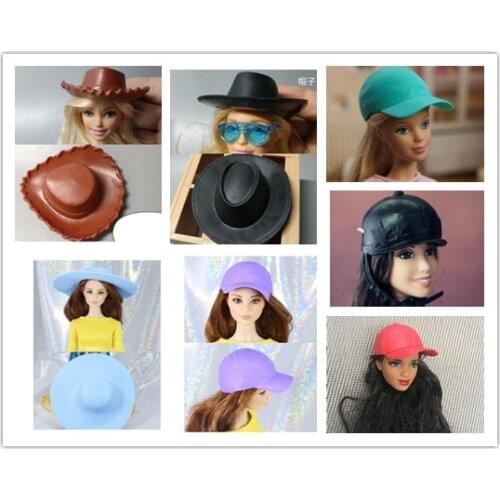 Original Babi Doll Hat Baseball Cap Cowboy Hat Different Styles Fashion Multicolor Accessories For 1/6 PP/FR BABI Doll
