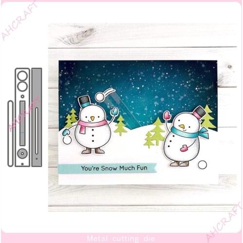 Swing mechanism card Metal Cutting Dies for DIY Scrapbooking Photo Album Decorative Embossing PaperCard Crafts Die2020