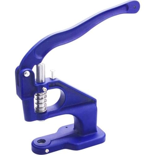 E7CD Manual Hand Press Machine Eyelet Snaps Rivets Installation Press Machine Cloth Cover Button Machine Sewing Repair Tools