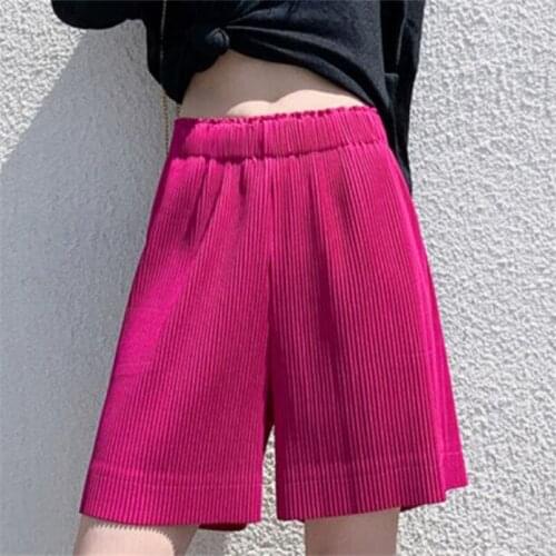 Women Solid Lovely Shorts Sweet Girls Korean Style Candy Color Short Pants Students Simple Lareg Size Trousers Plus Size M-7XL