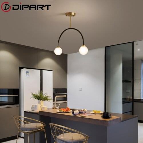 Modern simplicity LED Ceiling Lights Grass Lampshade for Living room Bedroom Copper boby indoor plafond Lamp flush mount