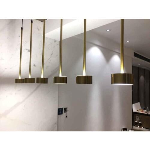 Vintage iron lighting brass led wall moon lamp modern led chandelier nordic decoration home lamparas de techo lampes suspendues