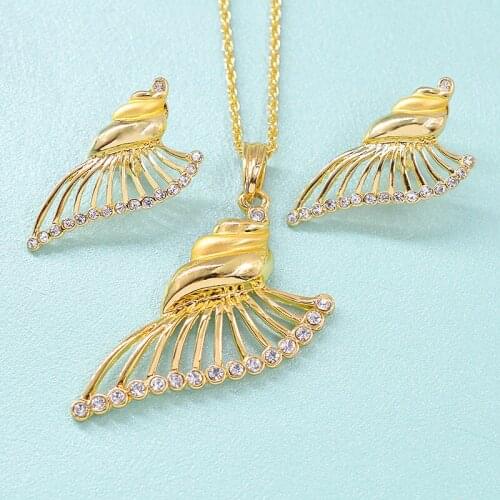 ZEA Dear Jewelry Triangle Jewelry Findings Hot Selling Jewelry Sets For Women Earrings Necklace Pendant Romantic Jewelry Gifts