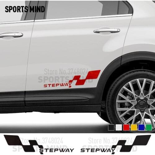 1 Pair Car Sticker Decal Automobiles Car Styling For Renault Dacia Sandero Stepway Duster Megane Captur Clio Kadjar Accessories