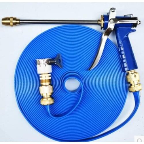 10m High quality Washing Car water pipe Garden water hose with High-Pressure Water Guns