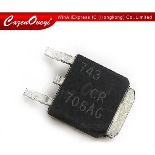 10pcs/lot CR706AG CR706A TO-252 In Stock