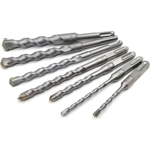 200mm, 350mm 16/18/20/22/25/28/30mm Plus Drill Bit for Rotary Hammers Round / Square Shank Drill Bits for Cement Wall Concrete