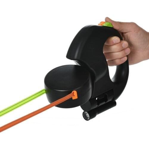 3m Retractable Dog Leash For Small Dogs Reflective Dual Pet Leash Lead 360 Swivel No Tangle Double Dog Walking Leash With Lights