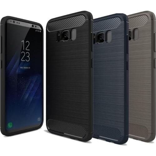 Armor For Samsung S8 case Samsung Galaxy S8 plus Case Cover PC Soft TPU Silicone cases For Galaxy S8 plus back cover Shockproof