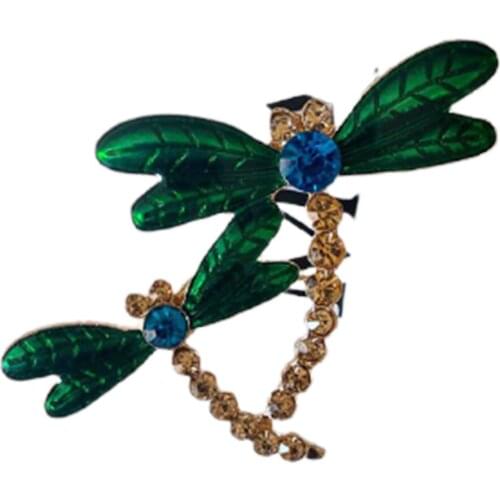 Men Brooch In Gragonfly Round Fan Shaped With Vintage Style Jewelry Brooch Pin Gift For Girlfriend Suit Office Gifts For Women