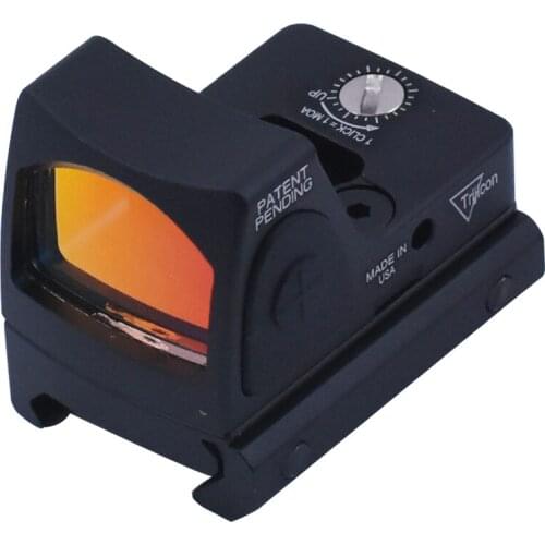 Mini RMR Red Dot Sight Collimator Base Glock Handgun Reflex Sights Scope Fit 20mm Weaver Rail for Airsoft Hunting Rifle CL2-0048
