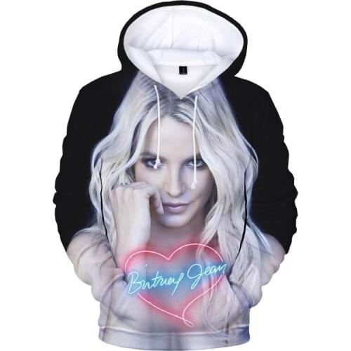 Hot Sale 3D Print Britney Spears Hoodies Mens Tops Fashion Casual Men Women Child Streetwear Coats Hoodie Clothing Harajuku