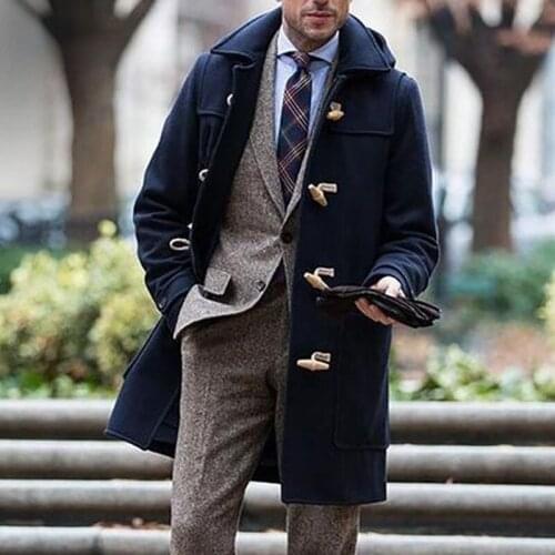 Mandylandy Mens Long Coats
