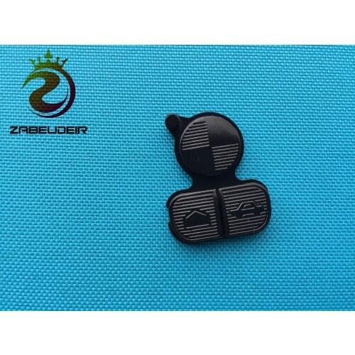 1Pc New 3 Rubber Buttons Replacement Remote Fob Key Repair Pad For BMW Series 3 5 7 E38 E39 E36 Z3 Z4 Z8 X3 X5 Car Accessories