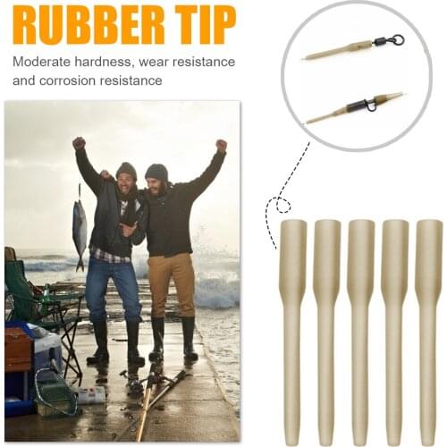 Fishing Terminal Tackle Gear Accessories Carp Tools Outdoor Portable Easy Fishing 30mm Rubber Fishing Tip Tube Carrying