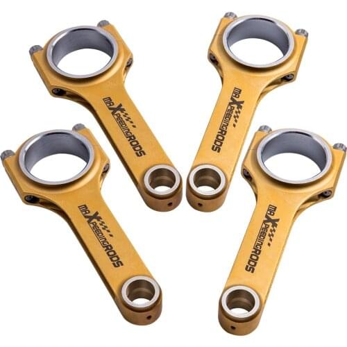 4x Titanizing Connecting Rods For VW Golf MK III Golf MK IV 1.9 2.0 PD130 PD140 PD150 For Seat Leon 1M1 99-06 Hatchback 1.9 TDI