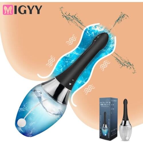 Enema Bulb Syringe Enema Anal Vagina vibration Cleaner Enema Anal Cleaning Container Tools Feminine Hygiene Products 450ml