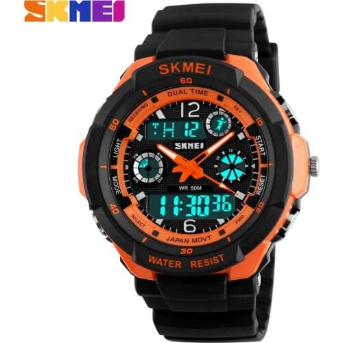 SKMEI Men Sports Watches Waterproof Digital LED Quartz Military Watch Fashion Casual Wristwatches Hot Clock Relogio Masculino