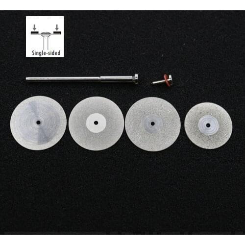 Dental lab Diamond disc diamond disks Single-sided cutting disc tool 0.20mm 0.30mm 0.50mm