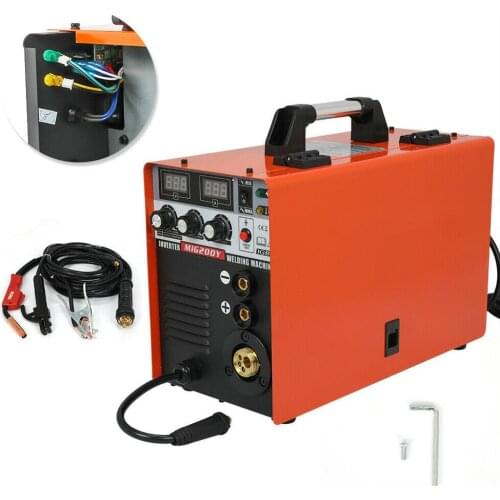 220V Inverter MIG/MMA Welding Machine IGBT 3-in-1 Gasless Welding Machine