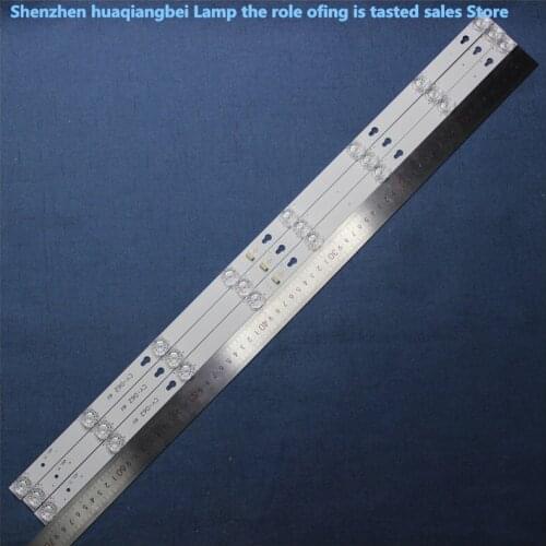 6 PCS new 69cm 8LED(6V) LED backlight strip for L40F3301B L40P-F 4C-LB4008-HR01J 40D2900 40HR330M08A6 V8 L40E5800A L40F3301B